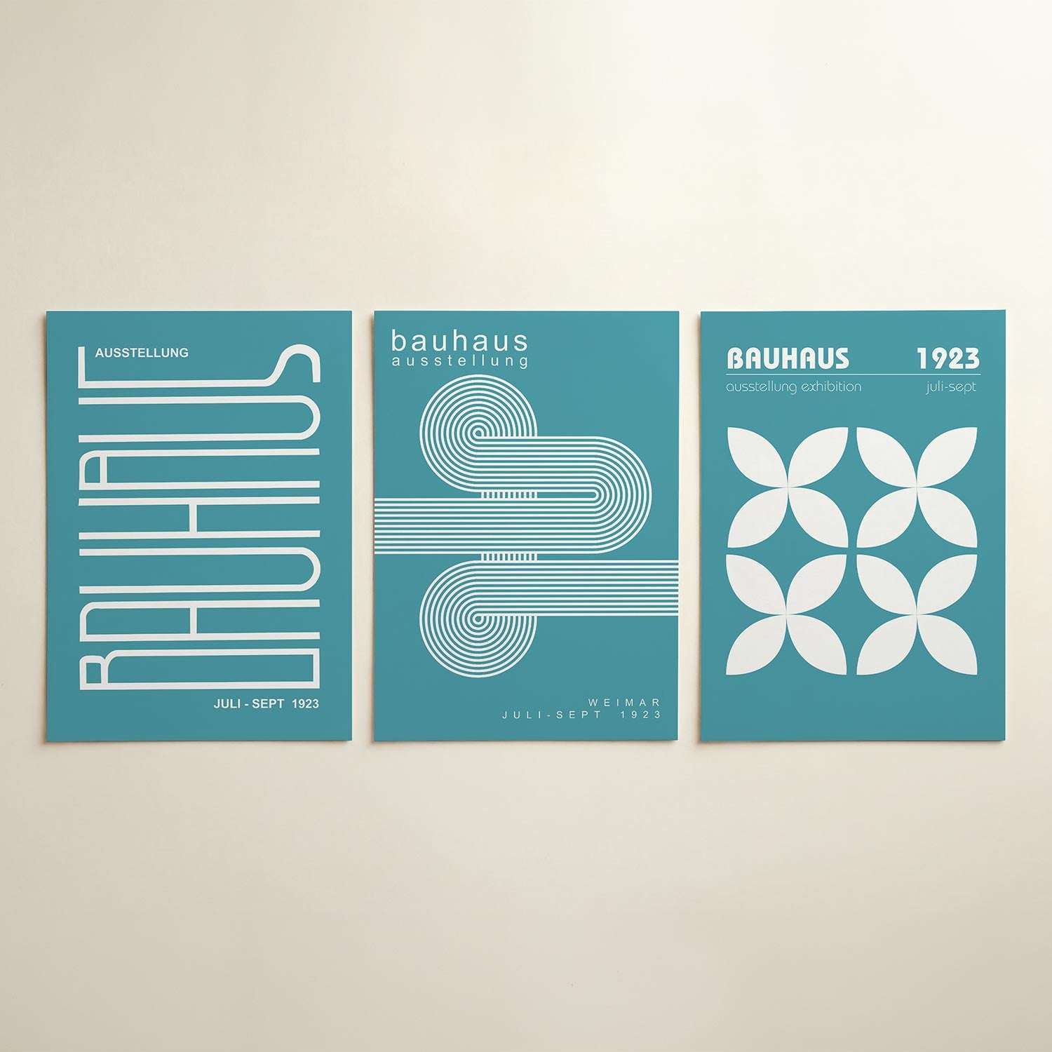 Lijnen en vormen Posterset