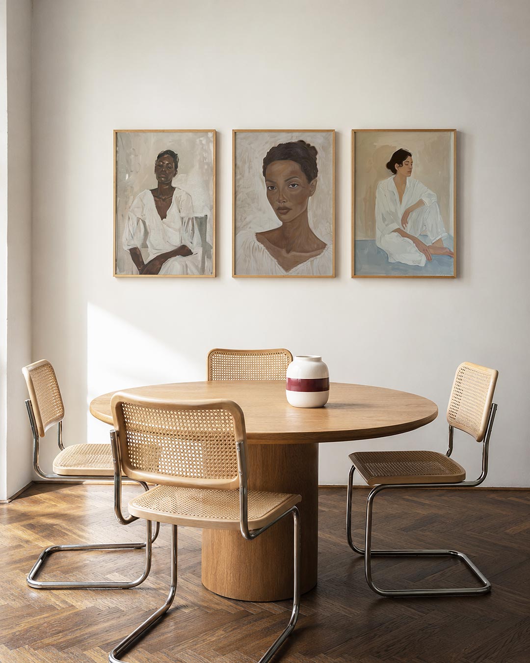 Rustige portretstudie Posterset