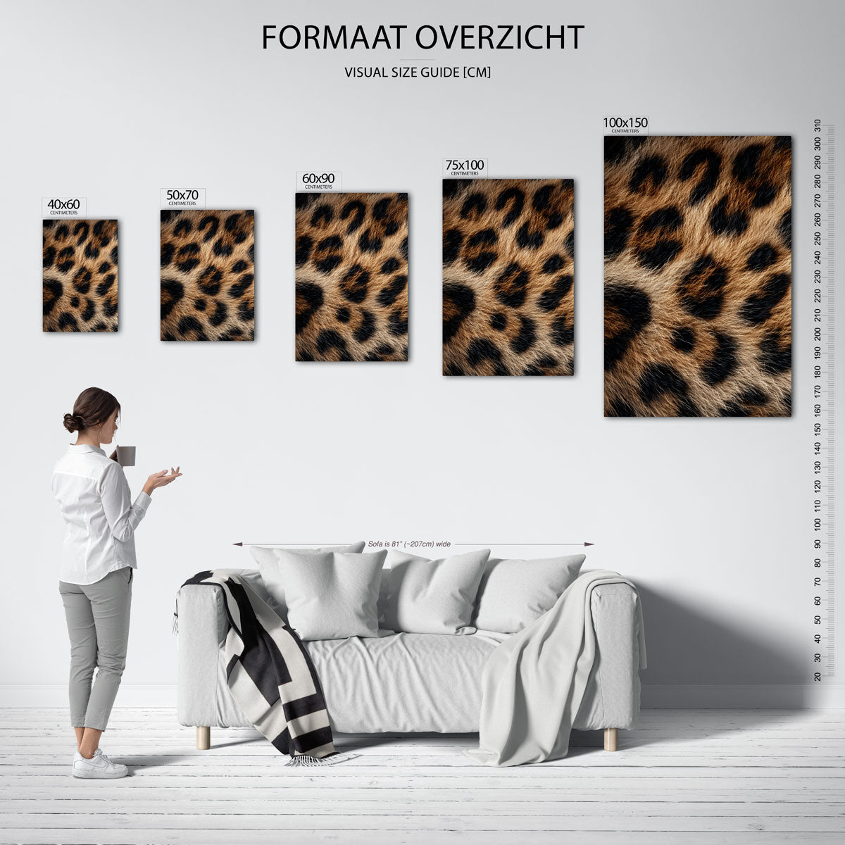 Dierlijke patronen Kunstwerk