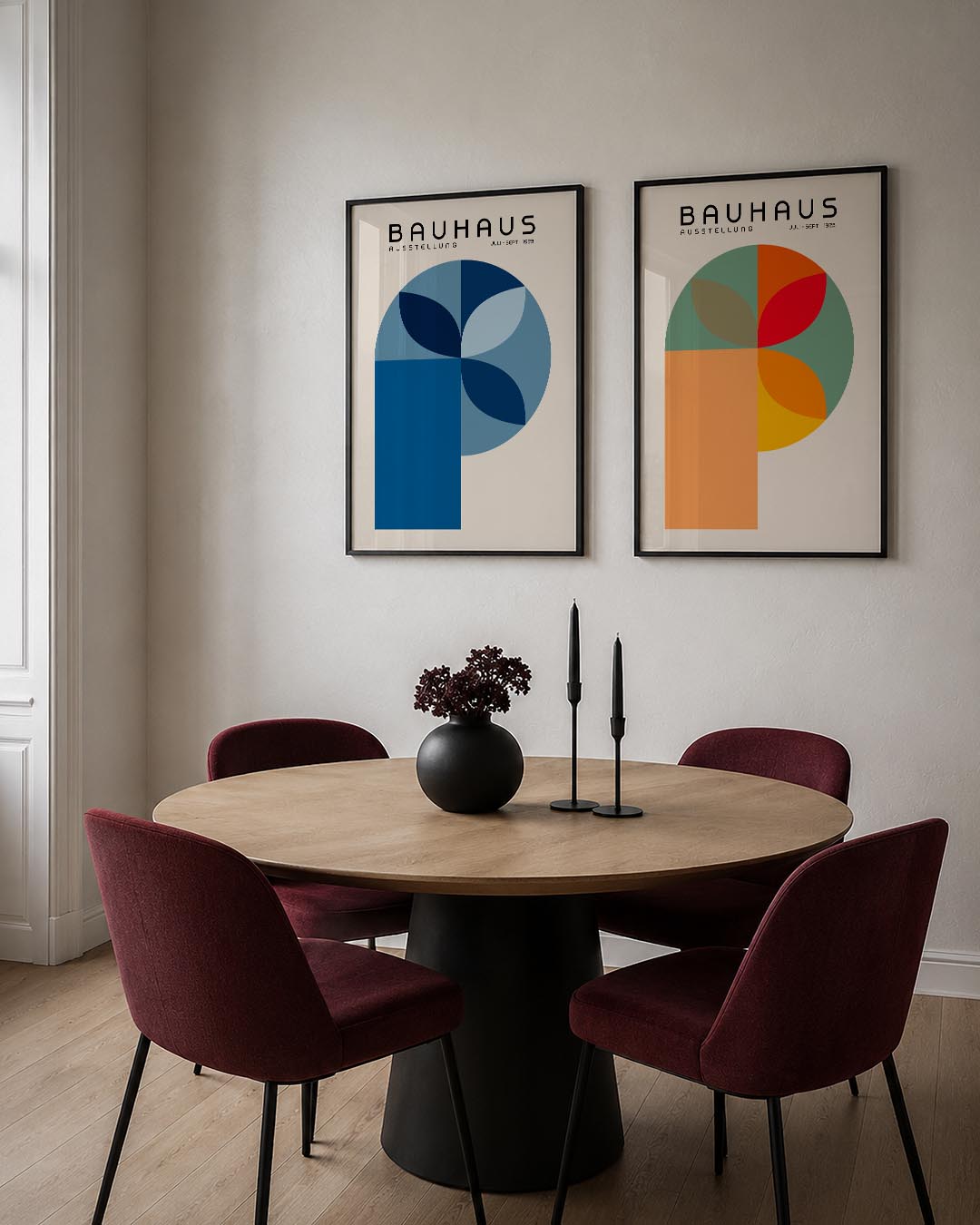 Kleur en vormen Posterset