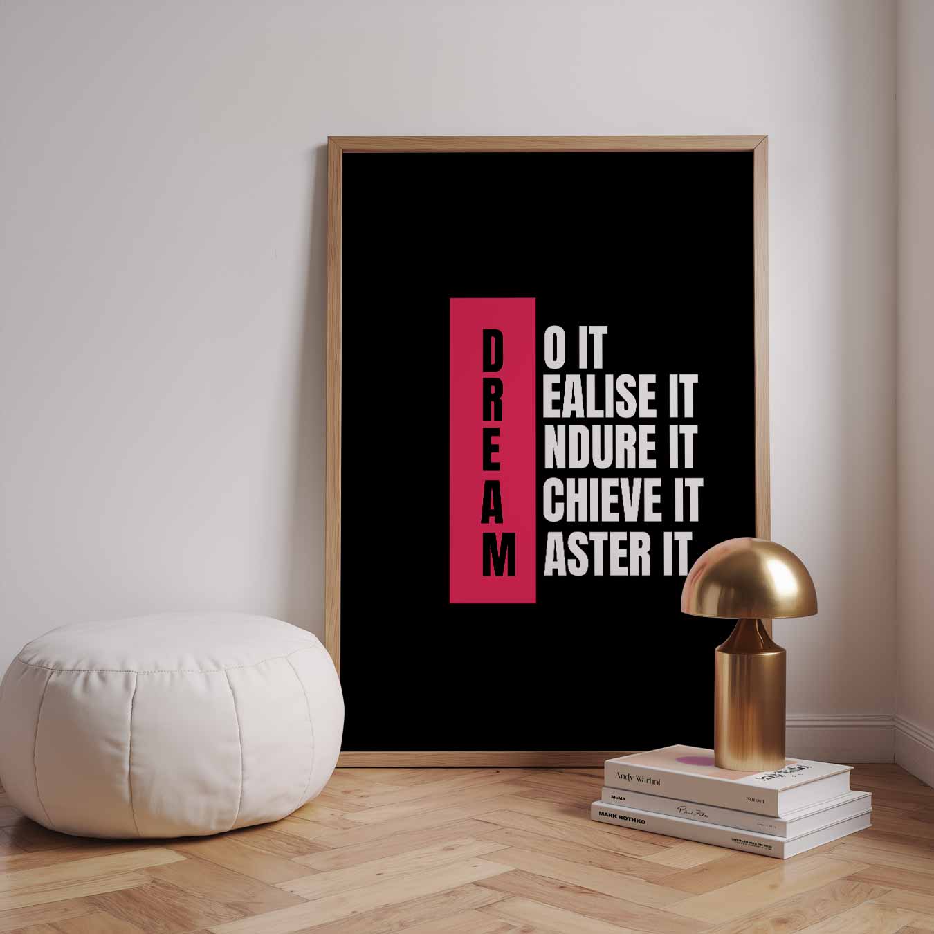 Motiverende Dromen Poster-WallArtistic
