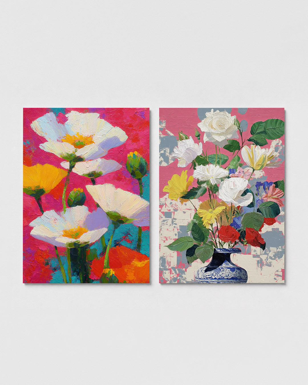 Bloemenexplosie Posterset