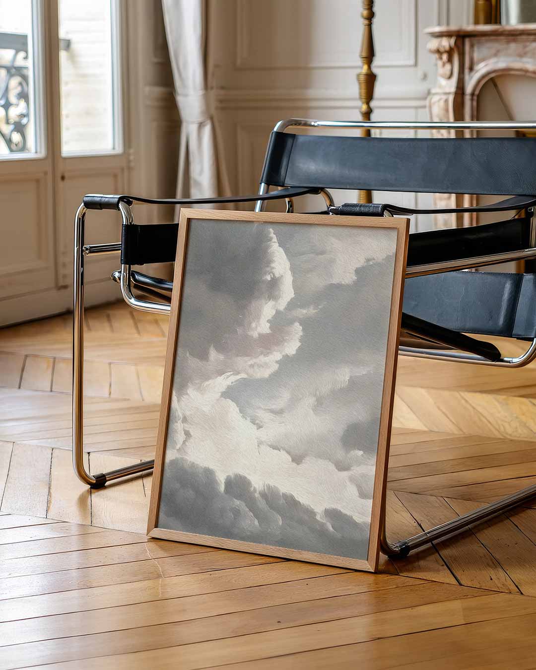 Dromerige Wolkenkunst Poster-WallArtistic