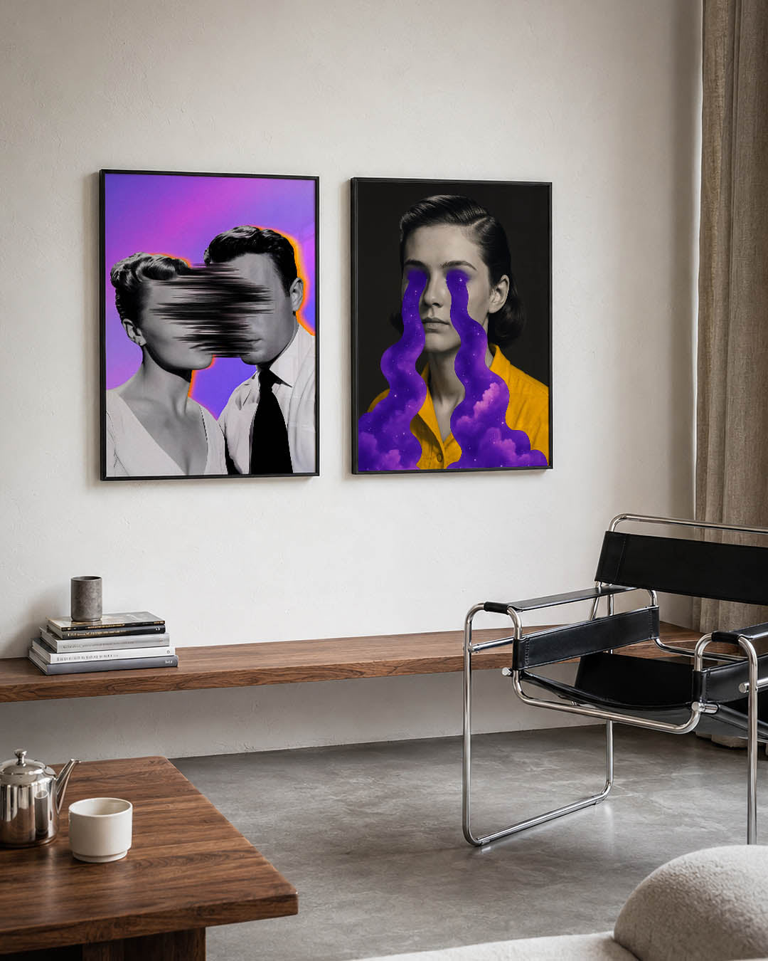 Verstoorde portretten Posterset