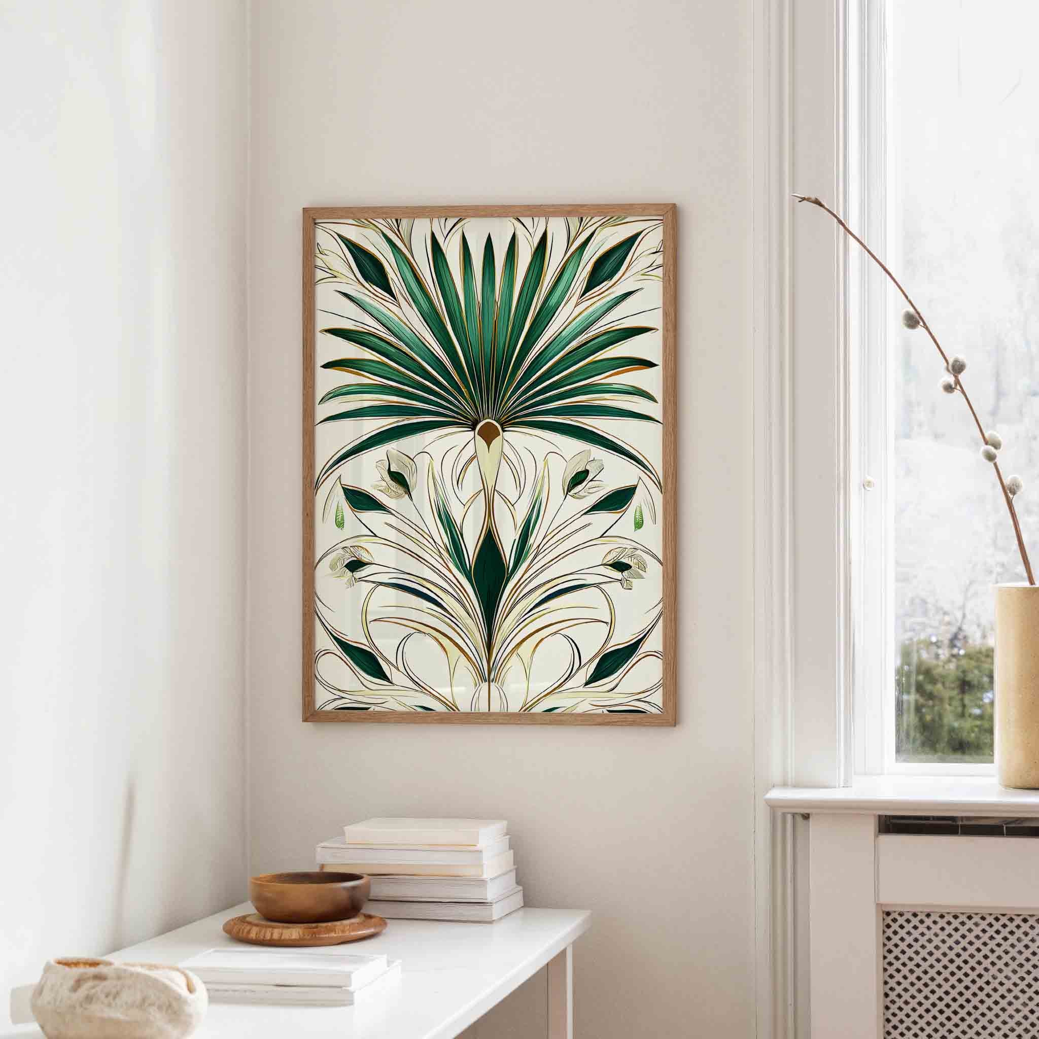 Groene bladeren Poster