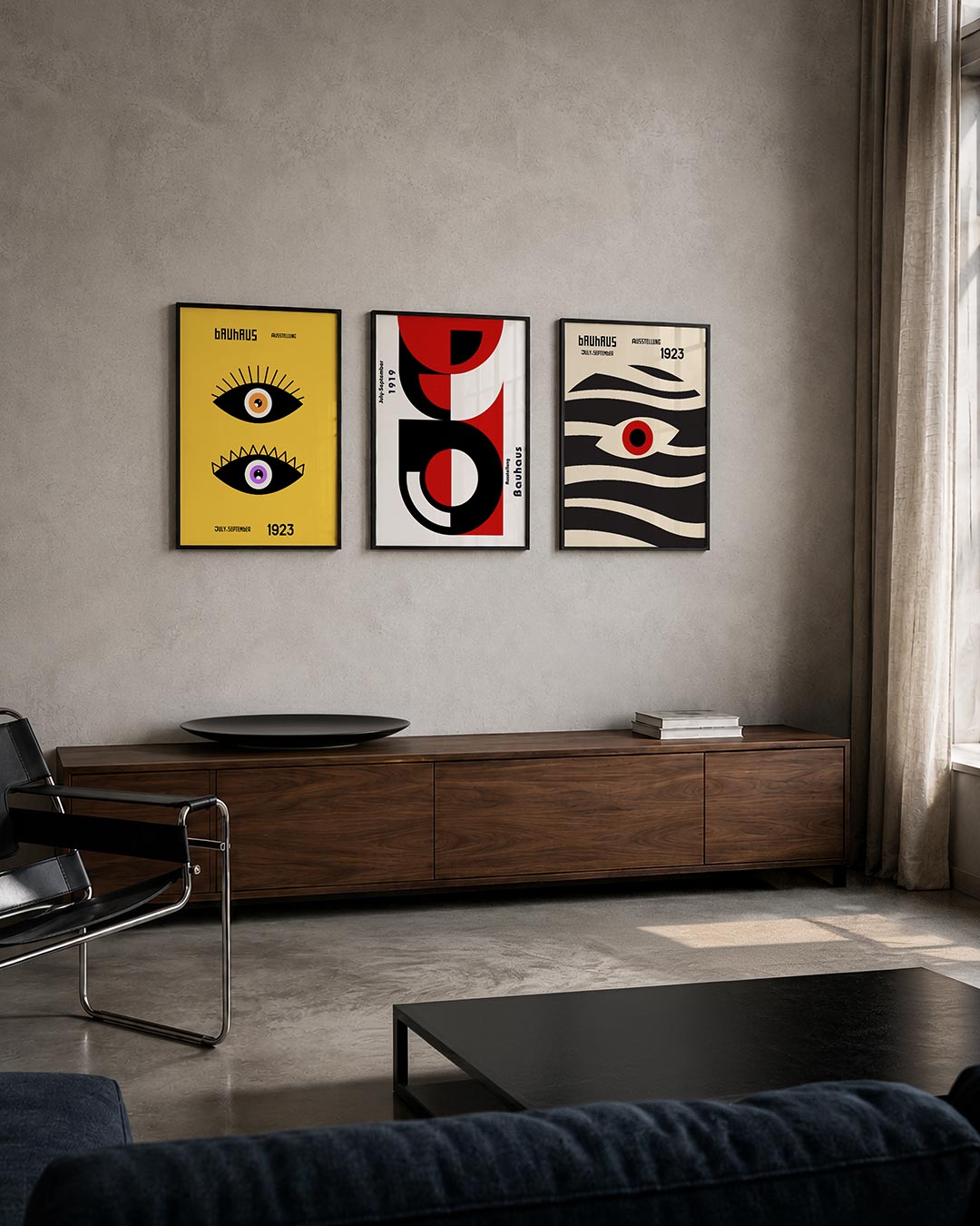 Oogvormen en kleur Posterset