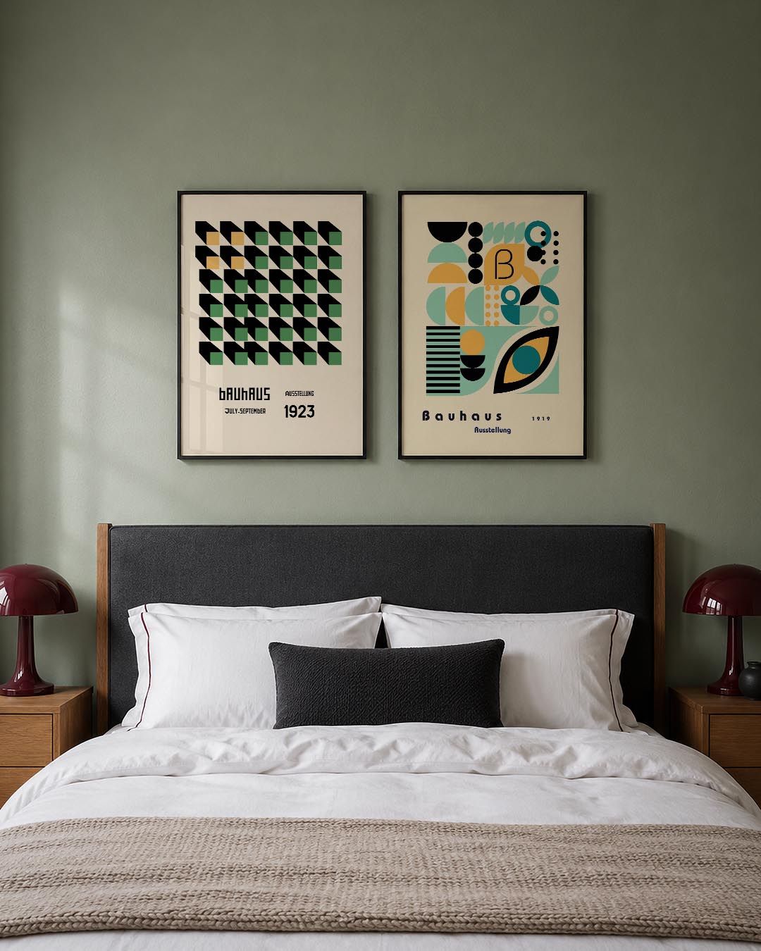 Kleurblok ritme Posterset