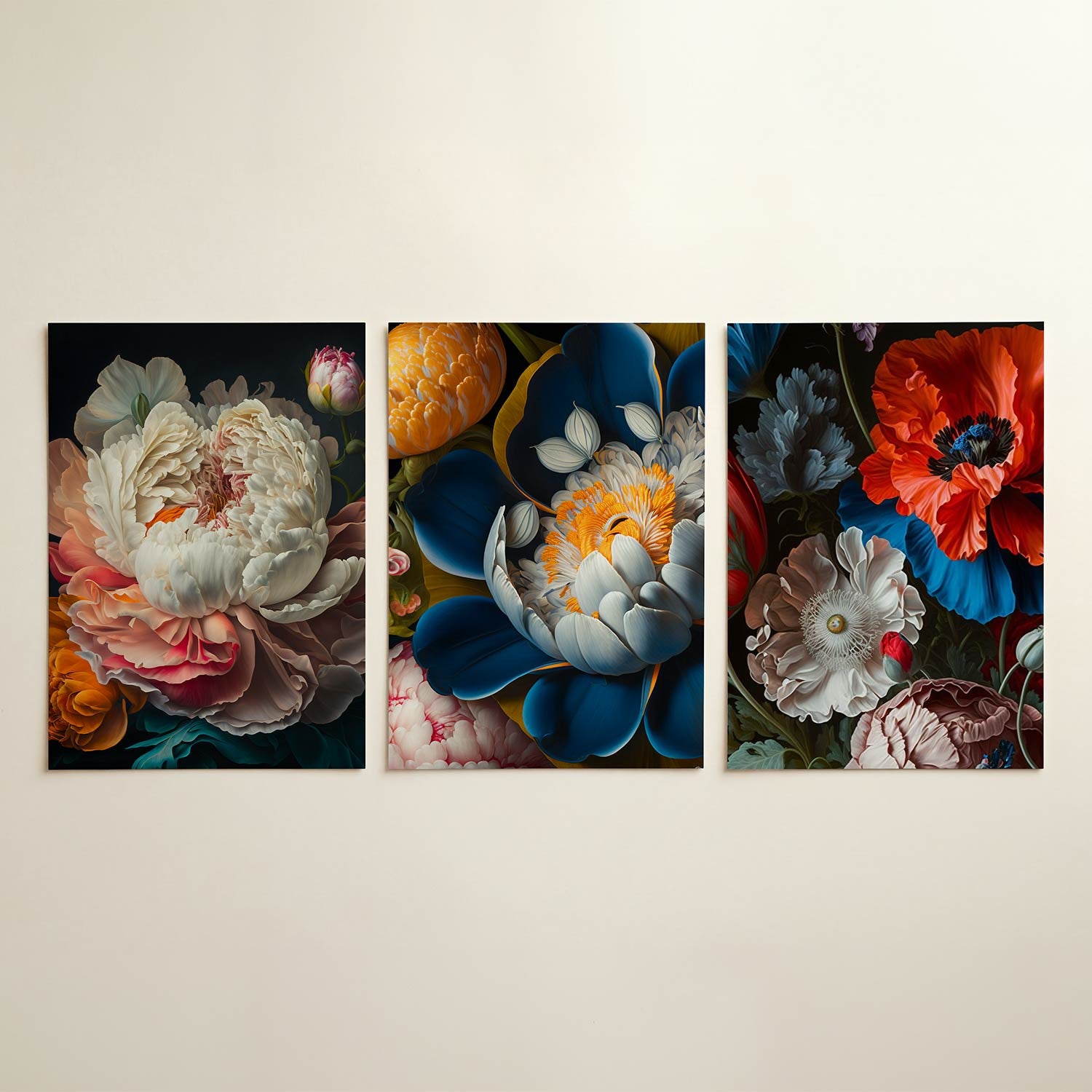 Bloemrijke harmonie Posterset