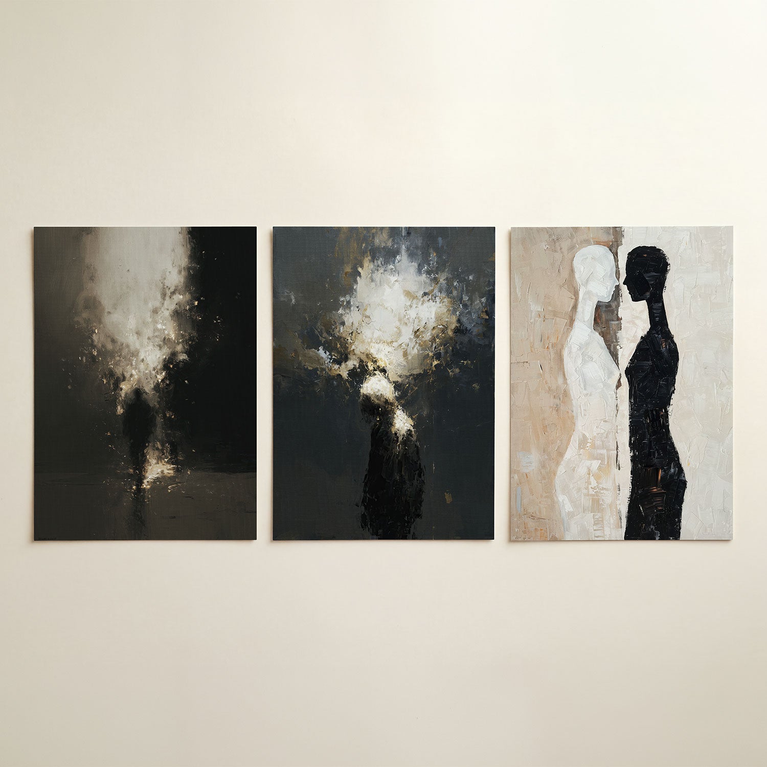 Vorm en schaduw Posterset