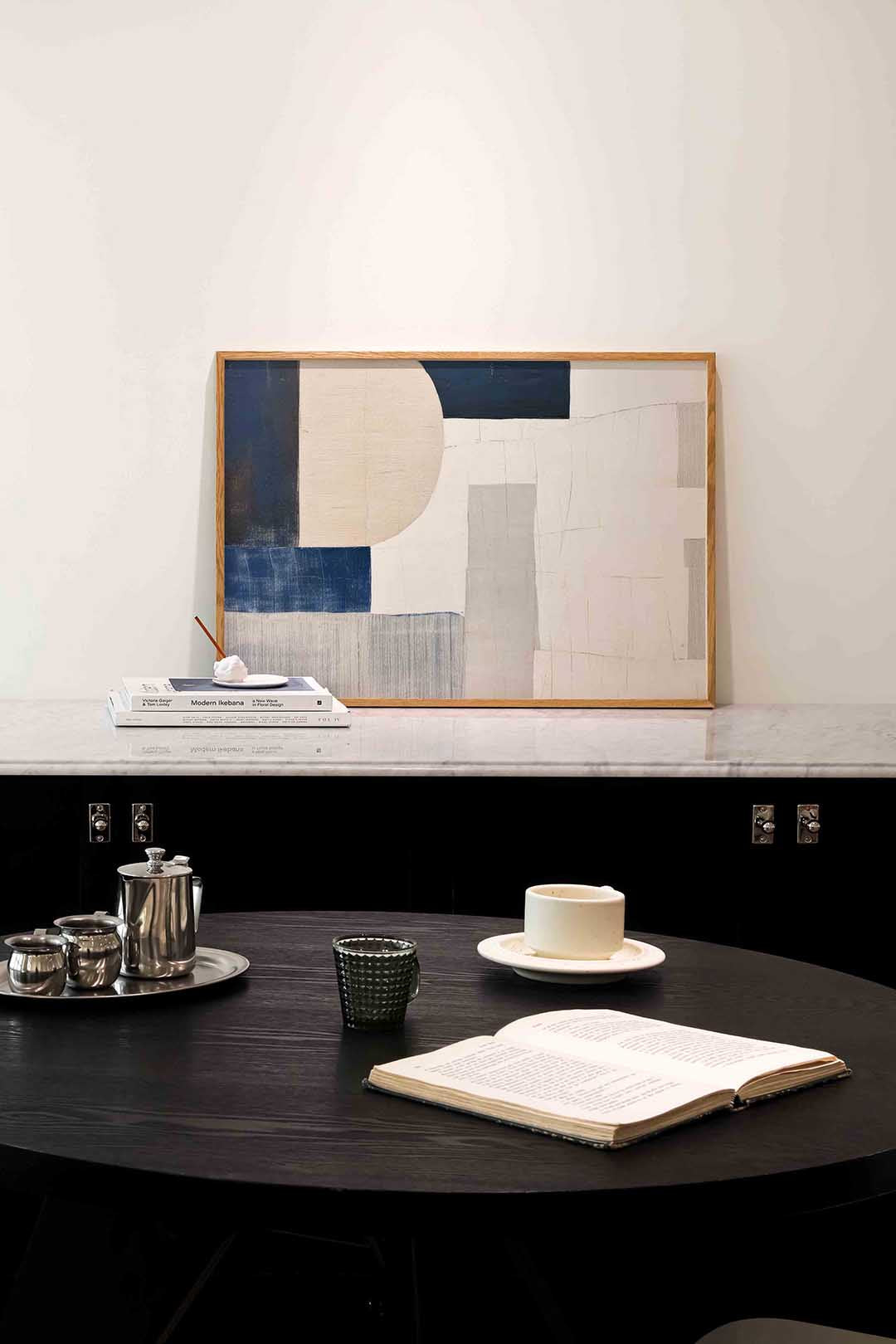 Abstracte vormen Poster