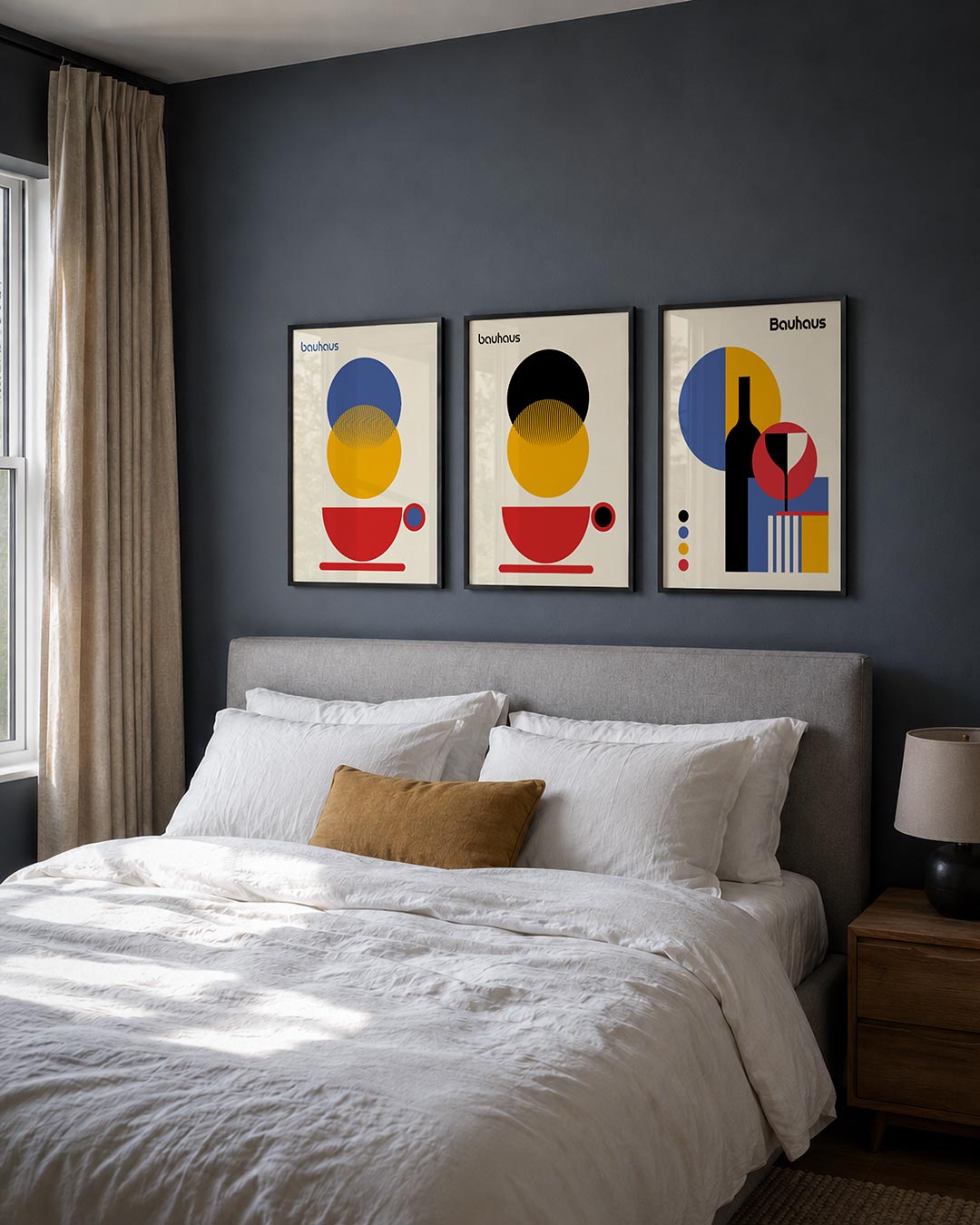 Vormen en kleurvlakken Posterset