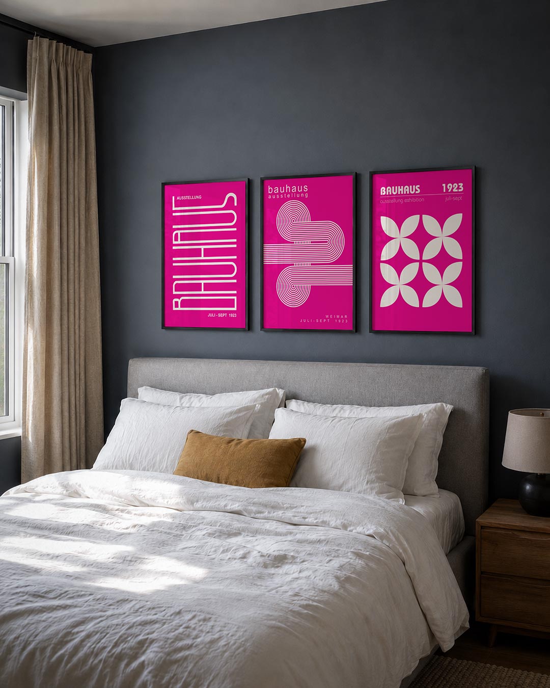 Lijnen en kleurvlakken Posterset