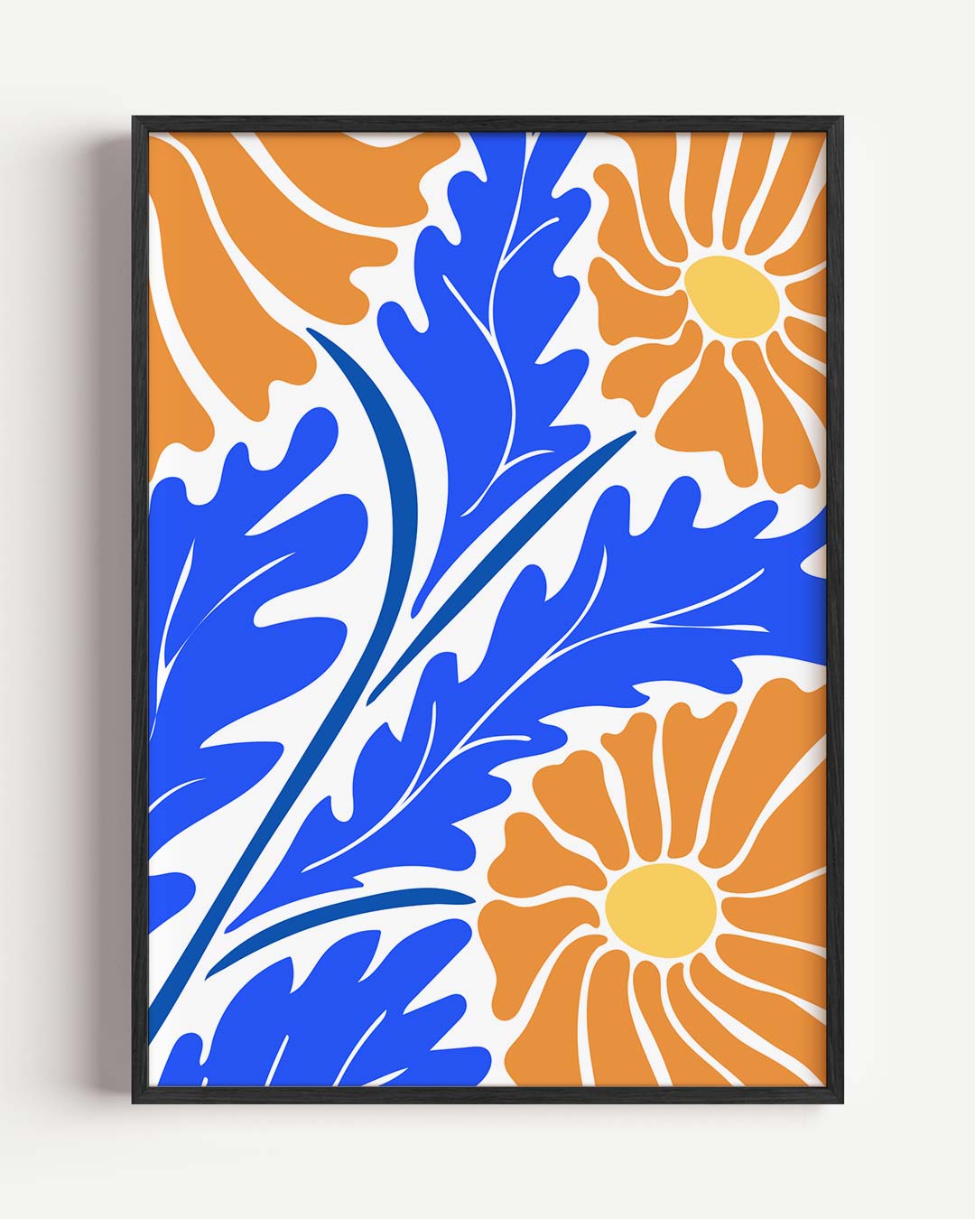 Kleurrijke Bloemenharmonie Poster-WallArtistic