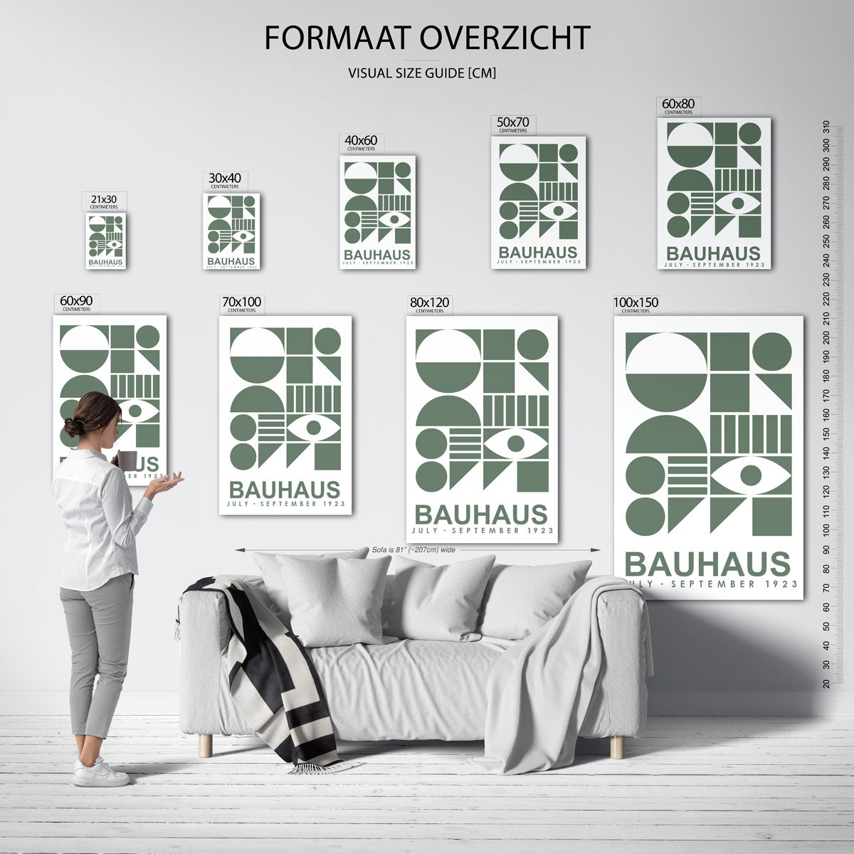 Vormen en vlakken Poster