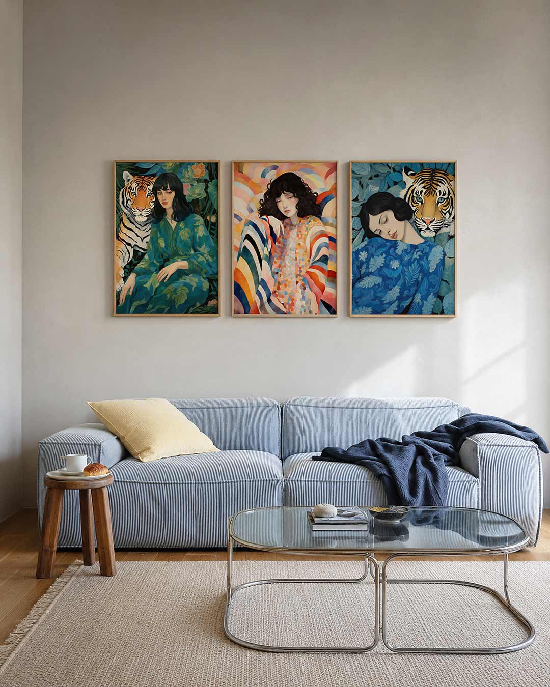 Dier en mens harmonie Posterset