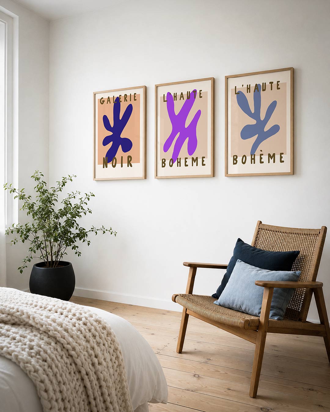 Kleur en vormen Posterset