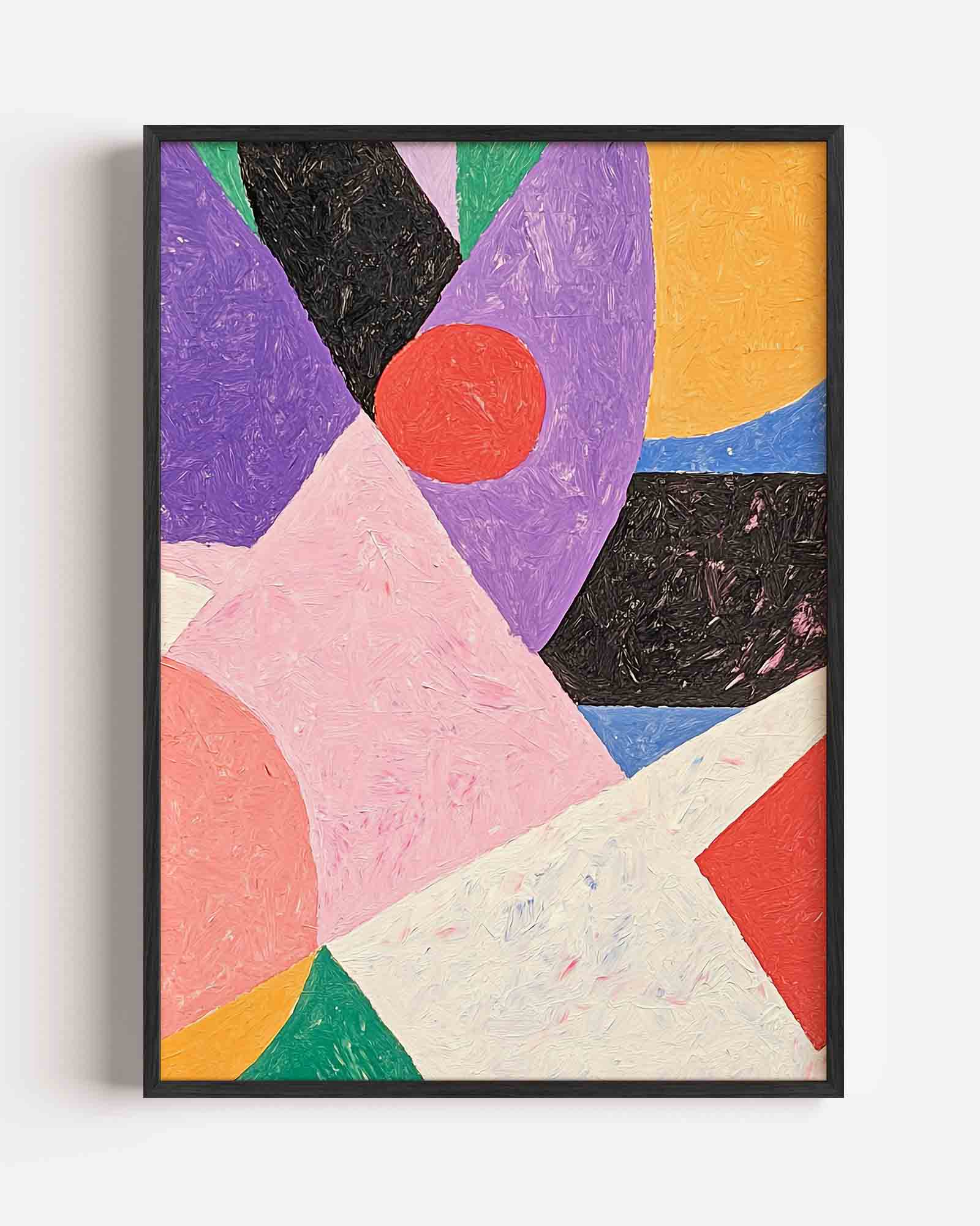 Abstracte vormen Poster