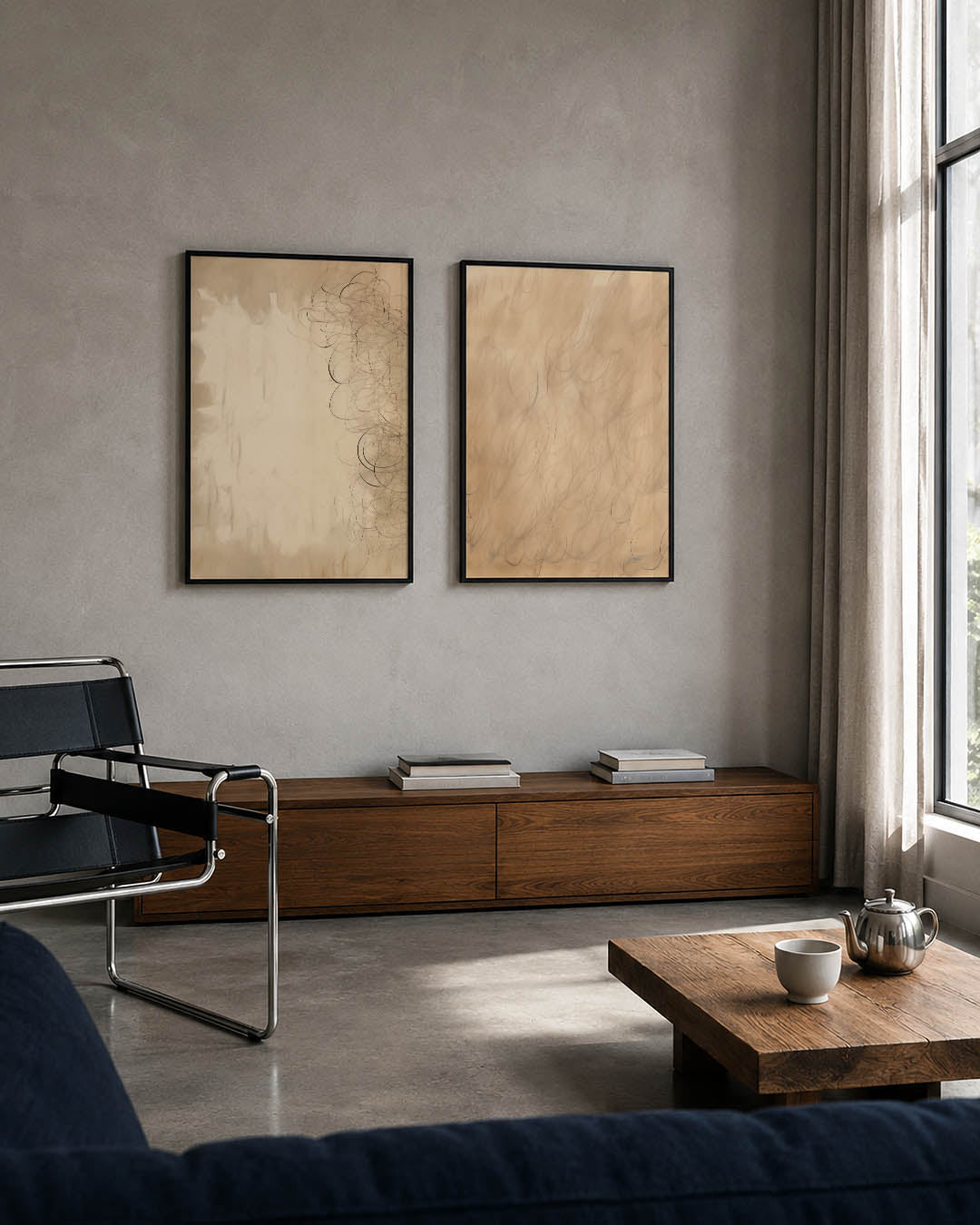 Lijnen en vormen Posterset