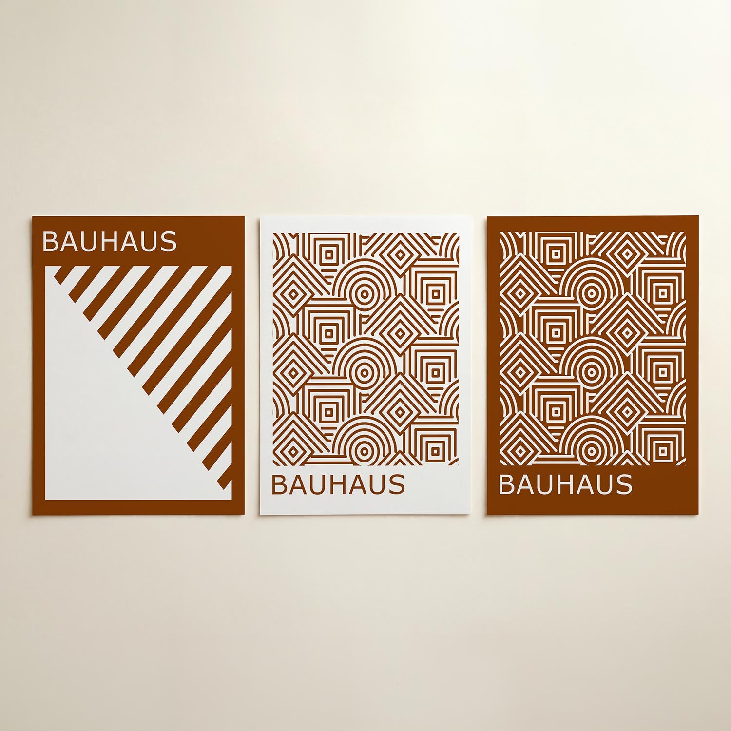 Lijnen en vlakken Posterset