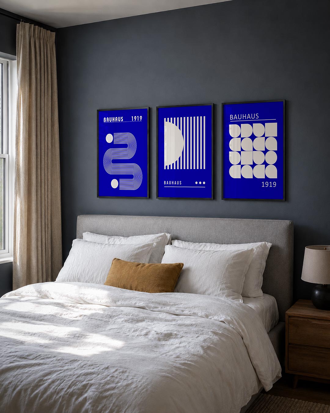 Lijnen en cirkel Posterset