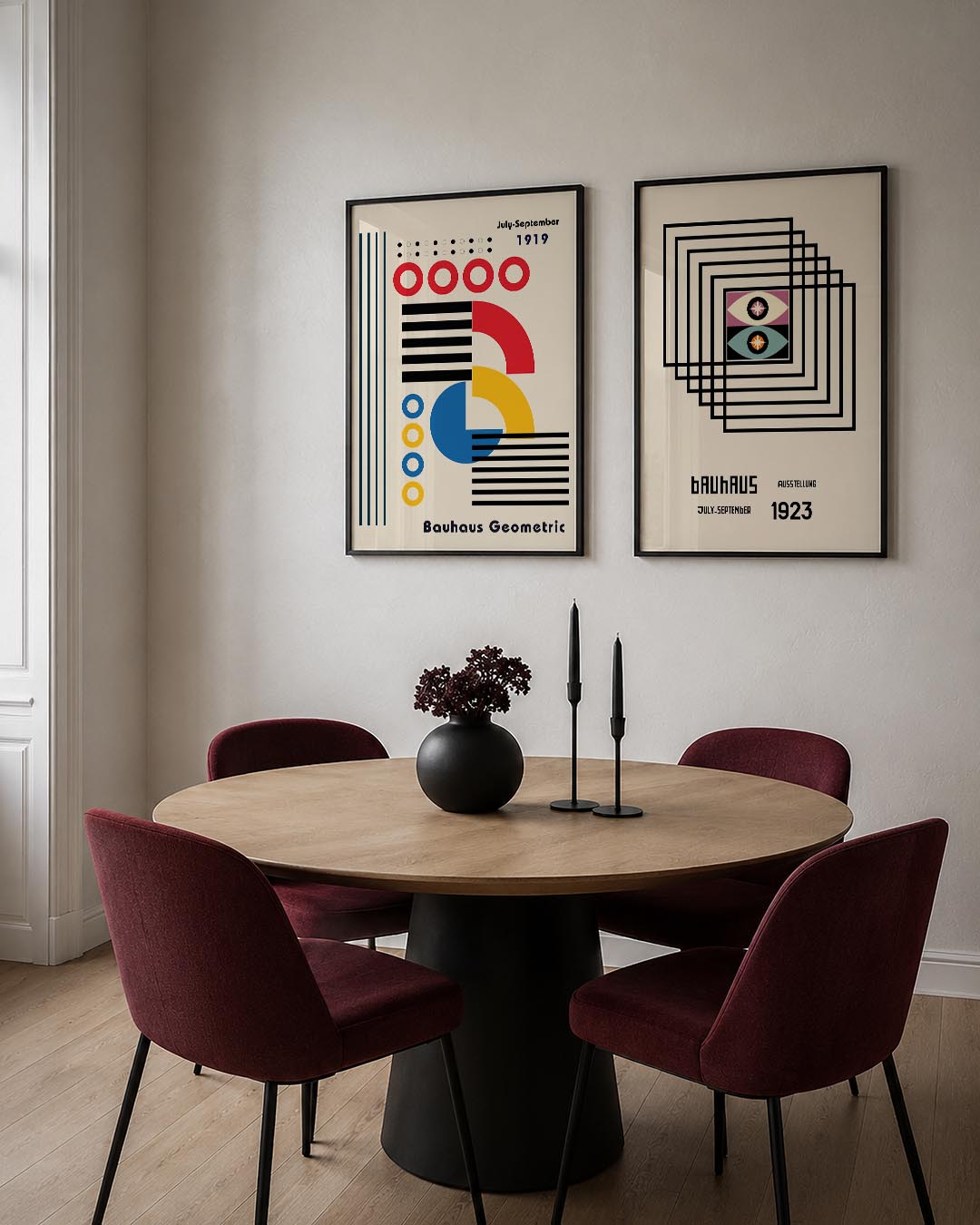 Vorm en kleur Posterset