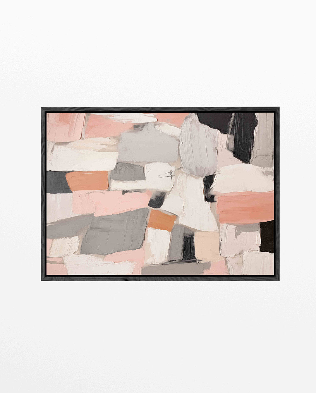 Geometrische kleurencompositie Kunstwerk