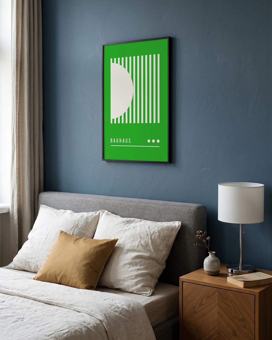 Lijnen en vlakkenspel Poster