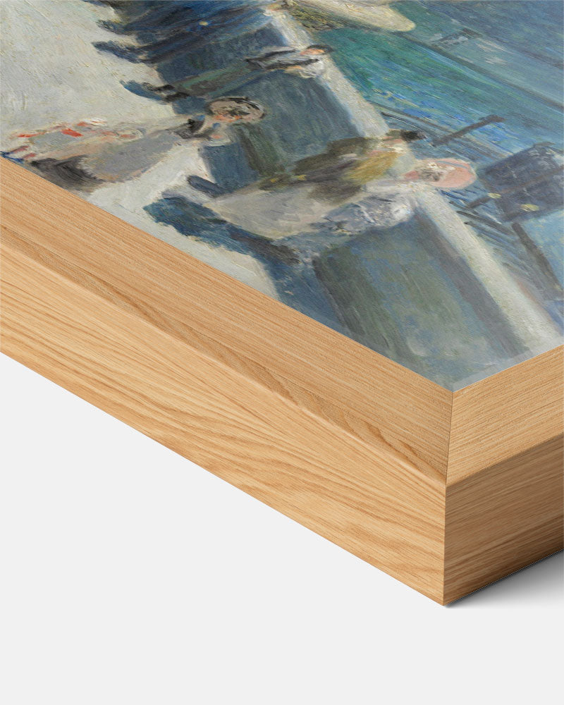 Impressionistische Stadsgezicht Poster-WallArtistic