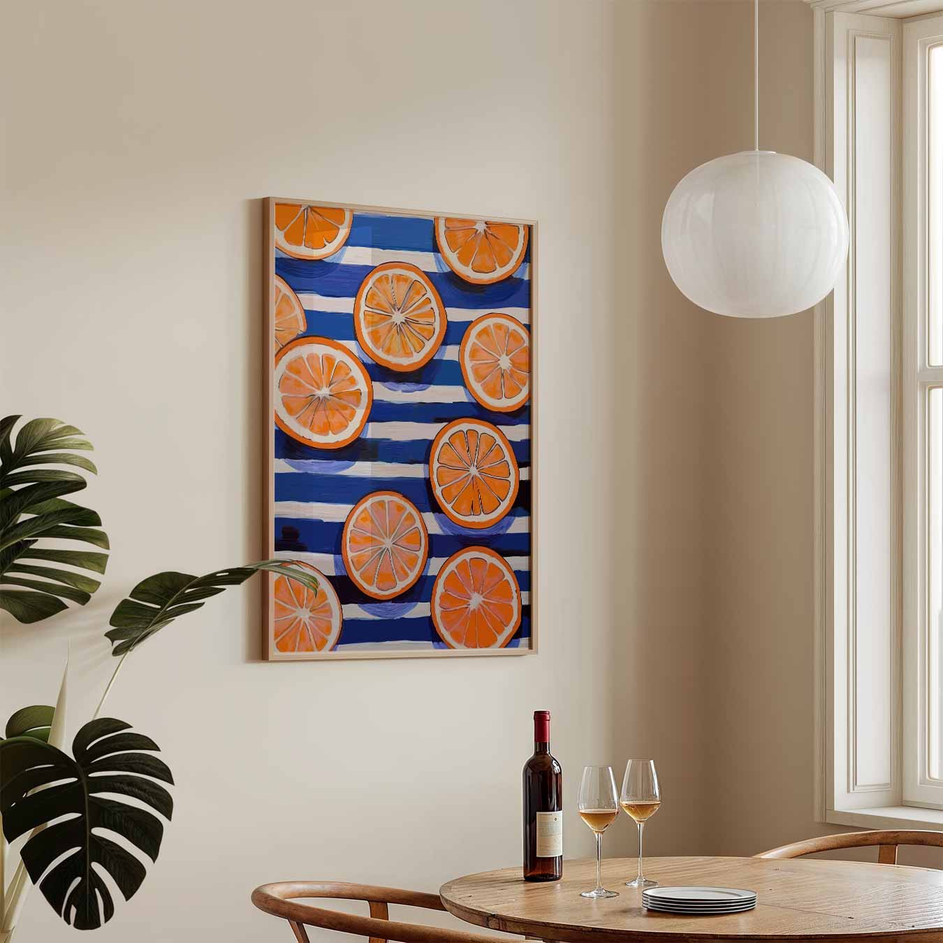 Zomerse Citrus Opfrisser Poster-WallArtistic