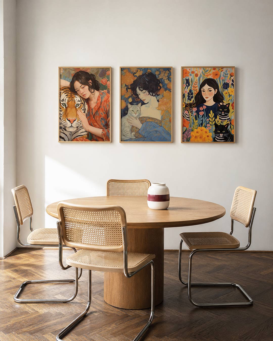 Dierlijke harmonie Posterset