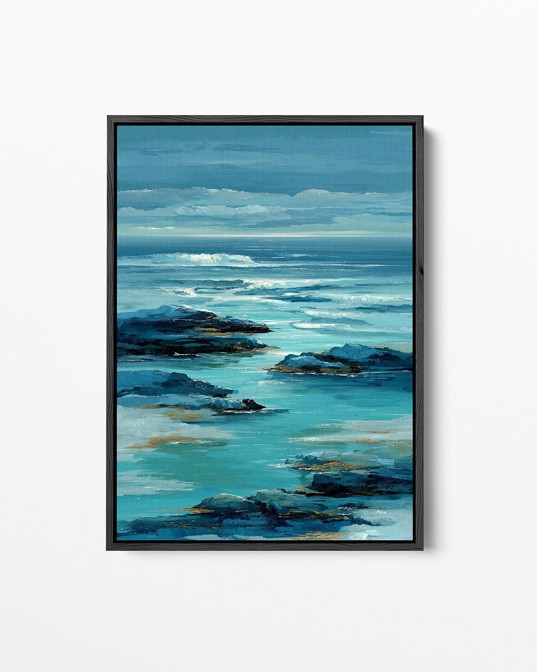 Oceaanlandschap Kunstwerk