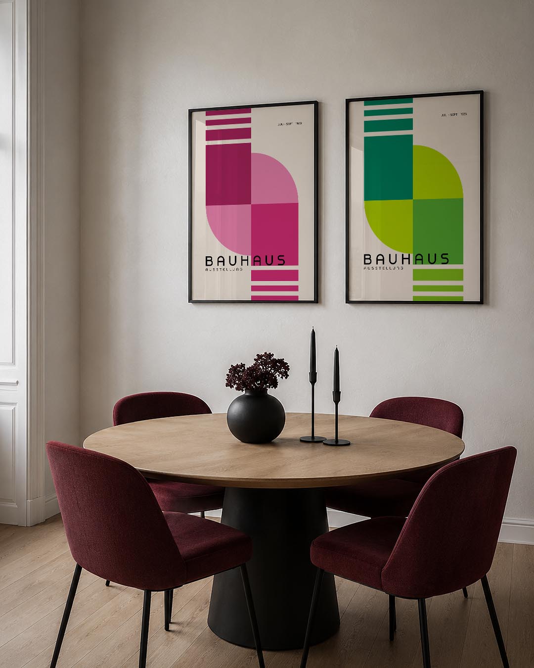 Vorm en kleur Posterset