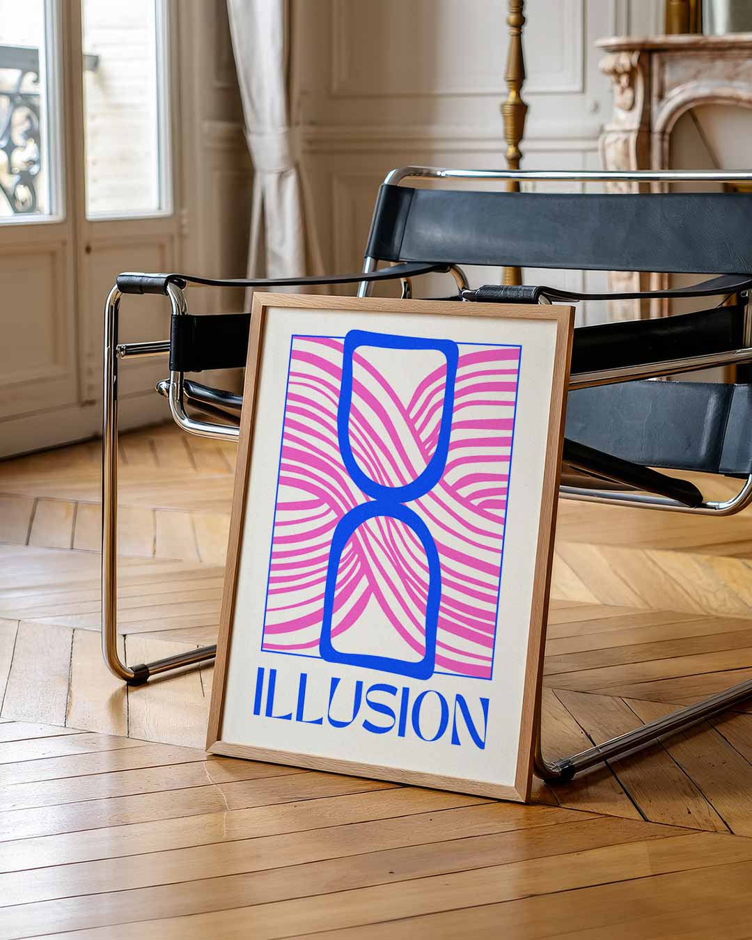 Moderne Illusie Poster-WallArtistic
