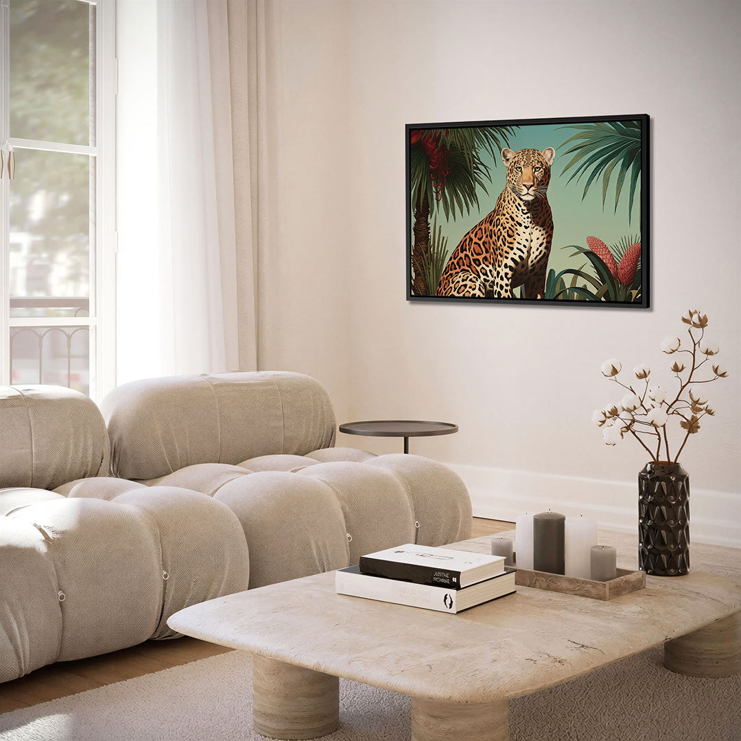 Jungle dierportret Kunstwerk