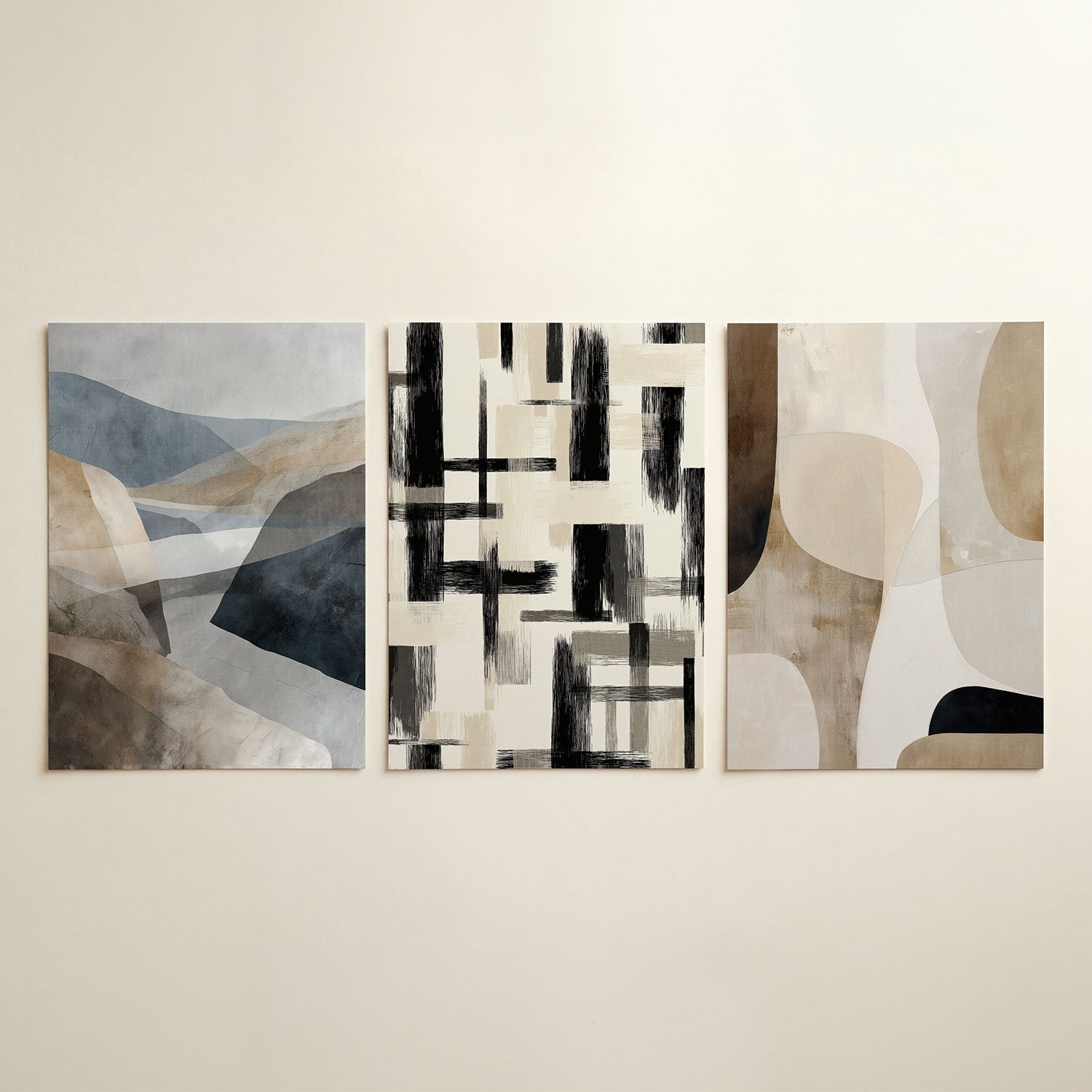 Landschap in lagen Posterset