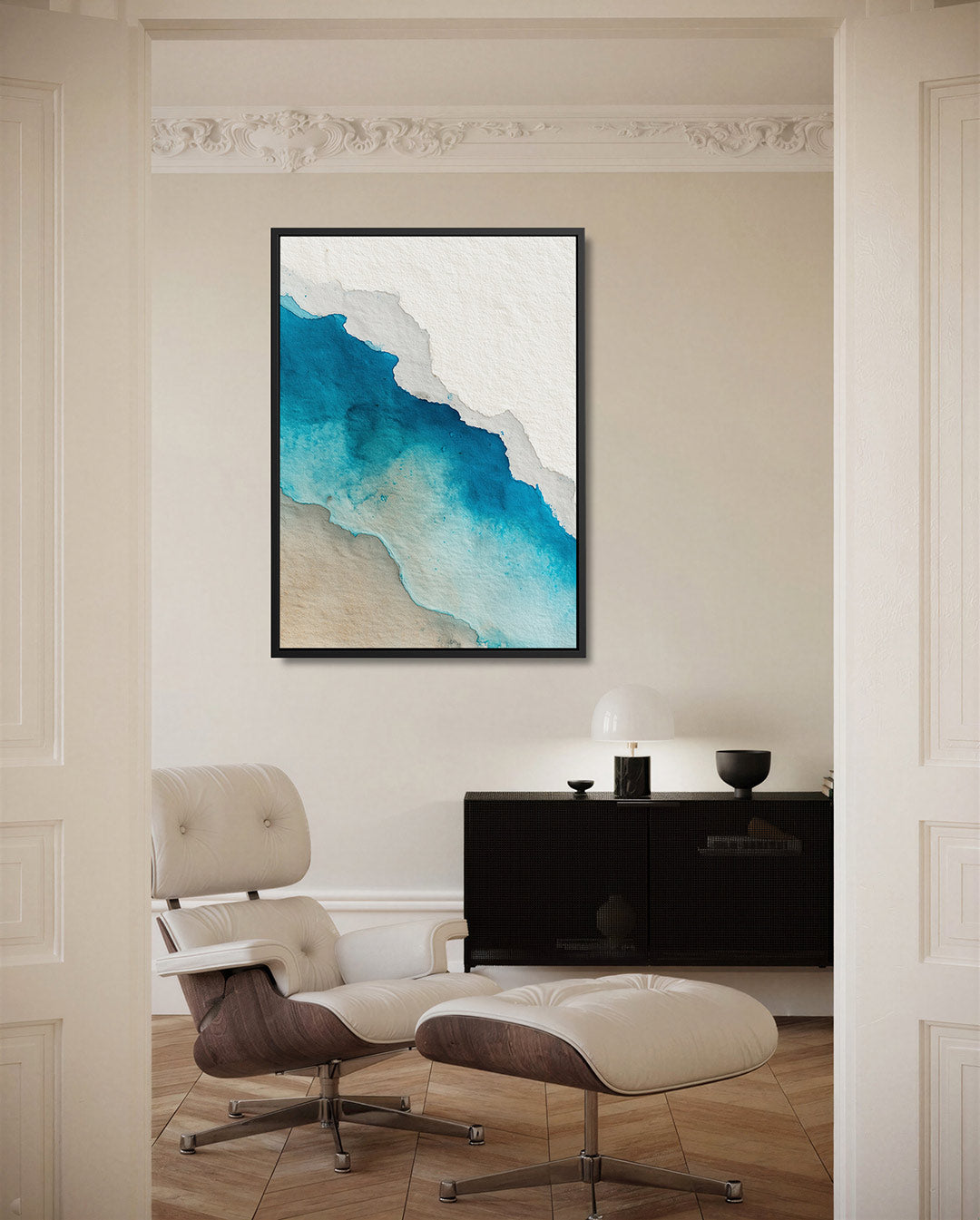 Vloeiende kleurovergangen Kunstwerk