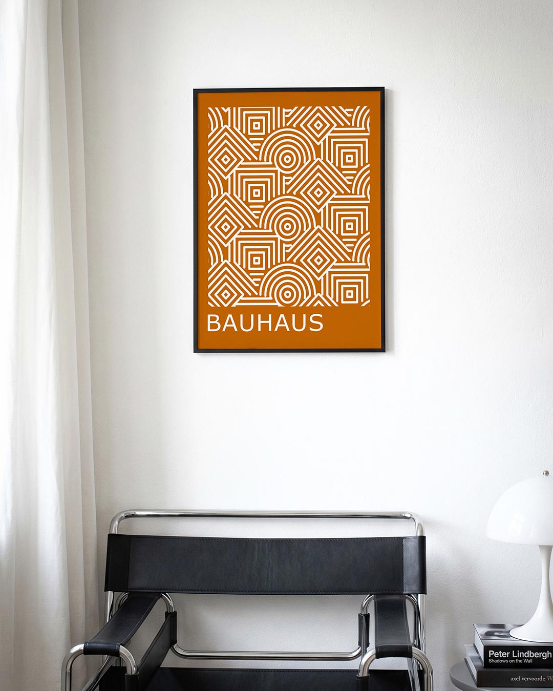 Lijnenspel en patronen Poster