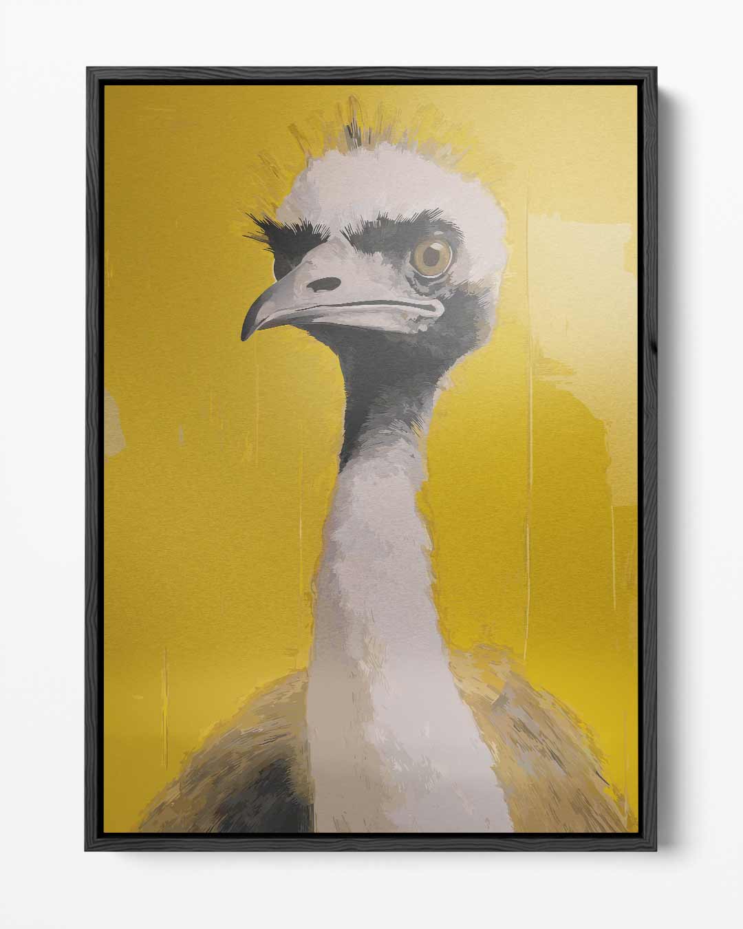 Struisvogels Blik Kunstwerk
