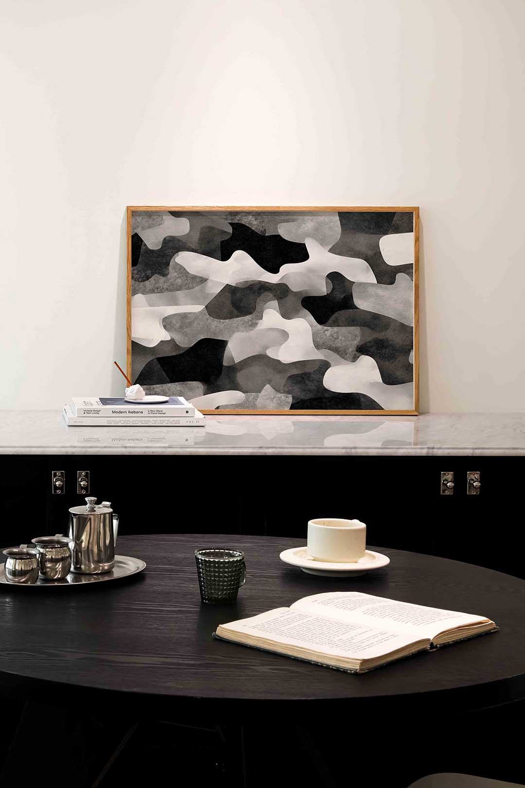 Abstracte vormen Poster