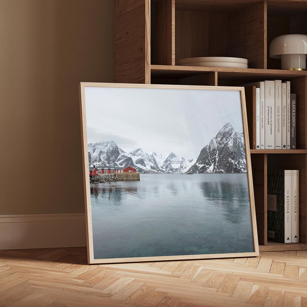 Bergen en meer Poster