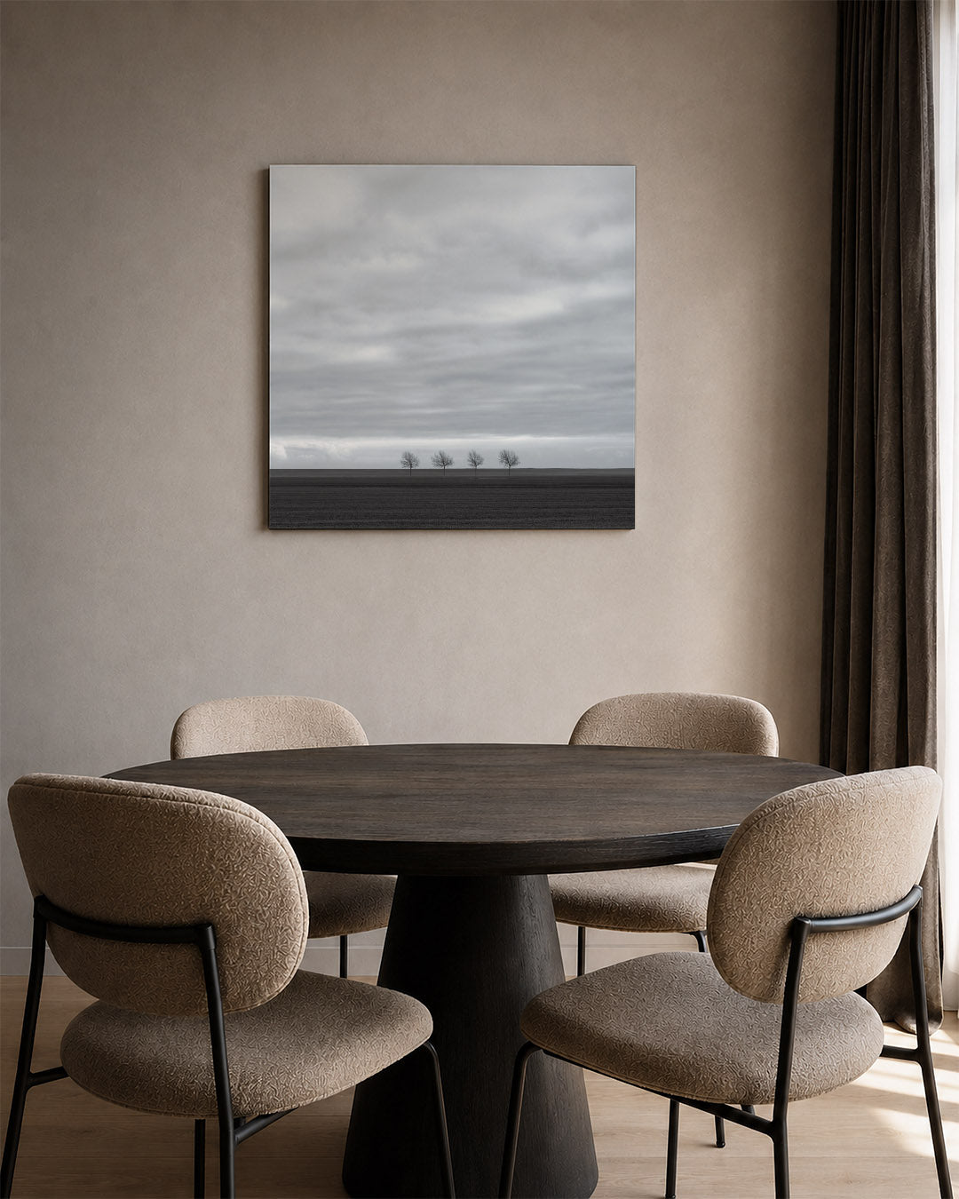 Bomenrij Kunstwerk