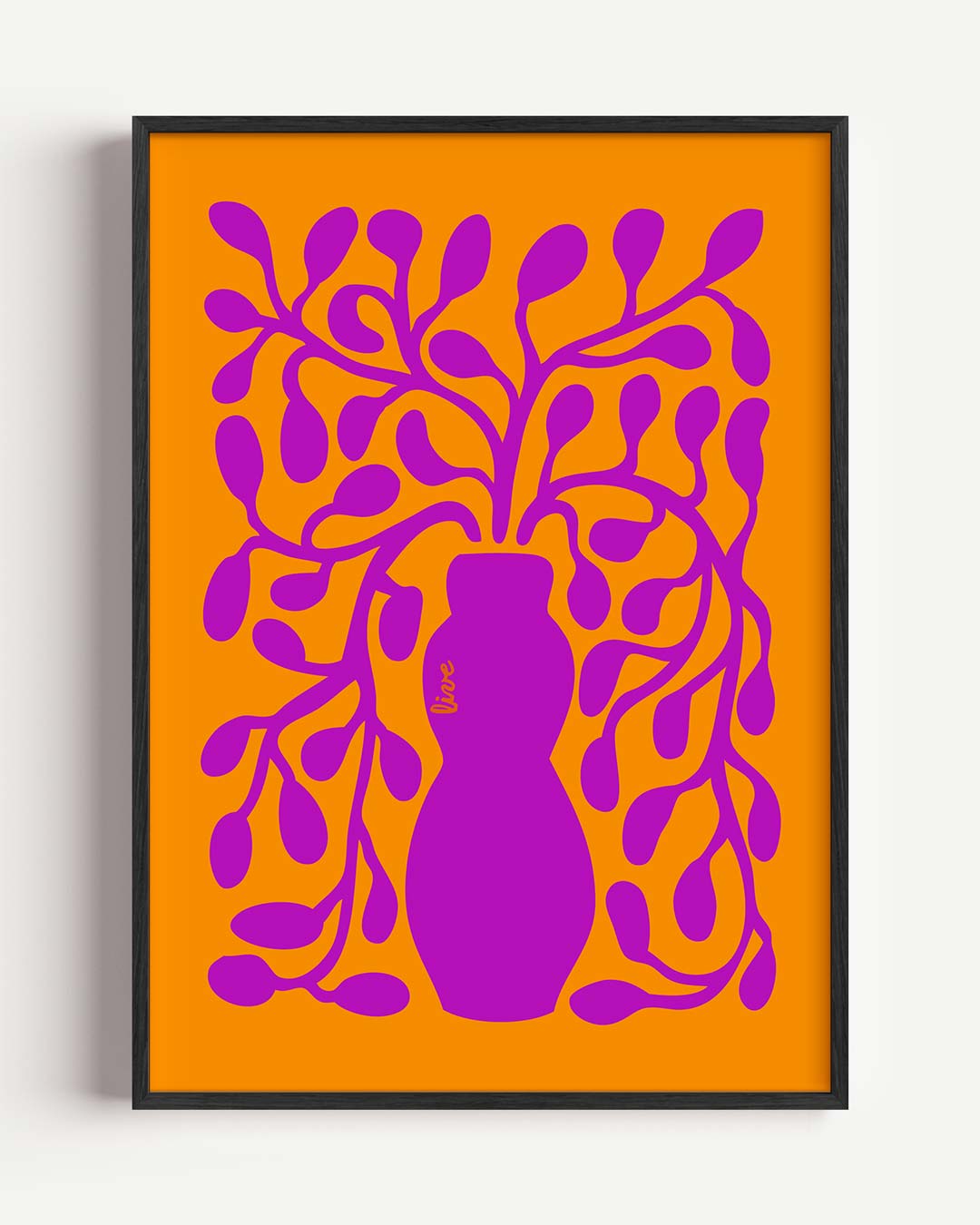 Moderne Botanische Kunstposter-WallArtistic