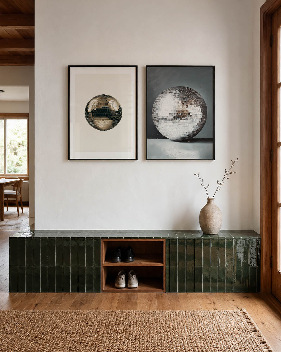 Gouden reflecties Posterset