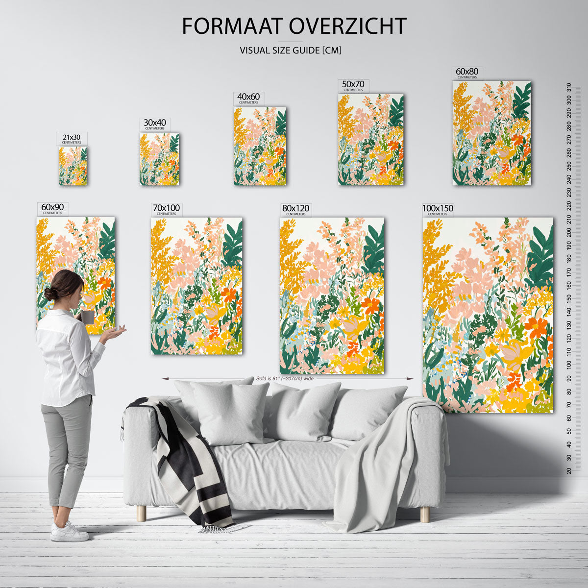 Bloemenpracht Poster