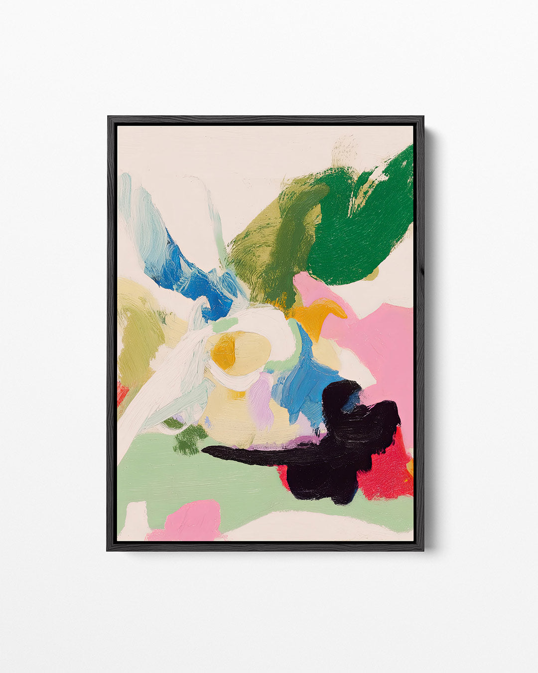 Kleurrijke vormen Kunstwerk