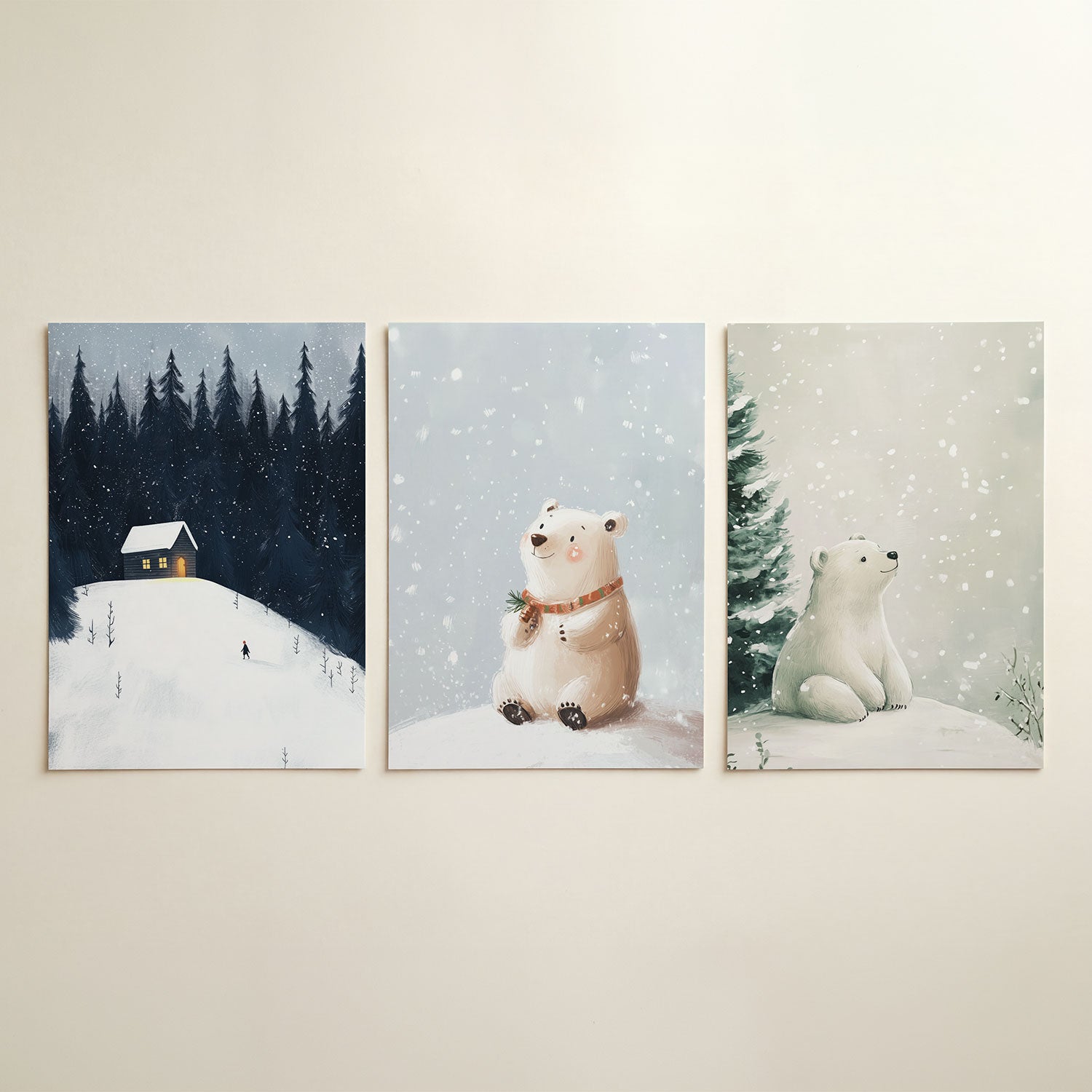 Winterse rust Posterset