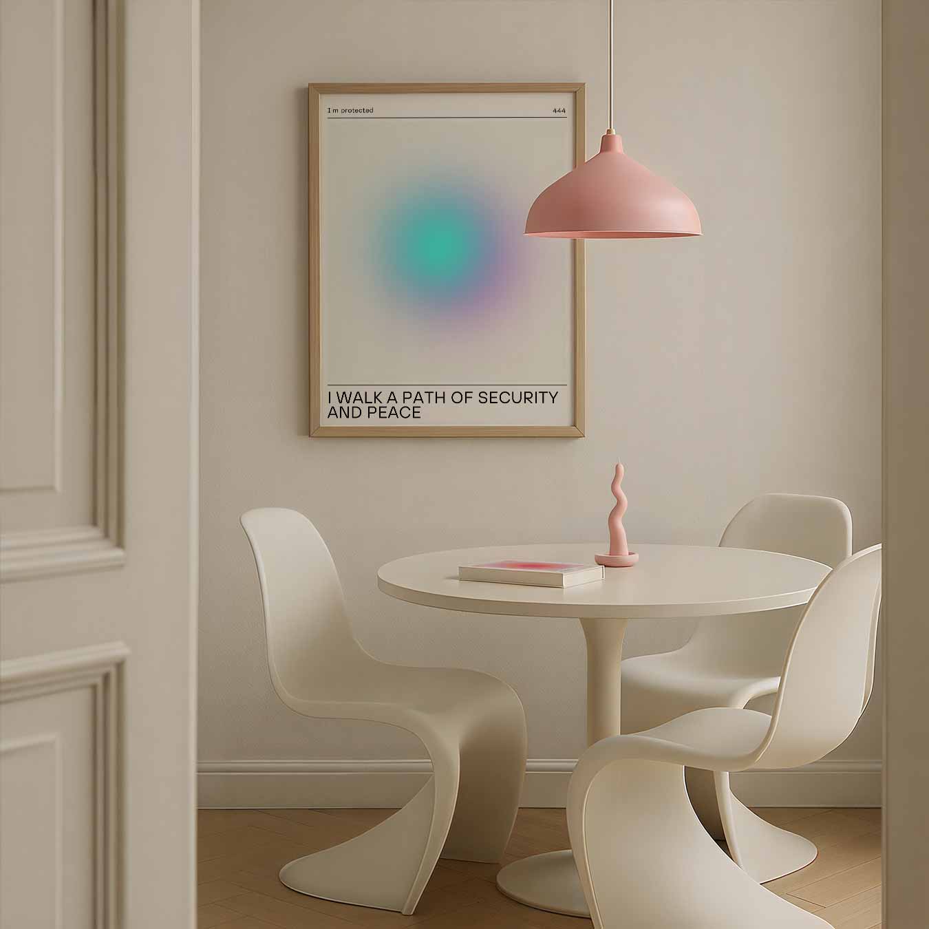 Veiligheid en Vrede Wandposter-WallArtistic