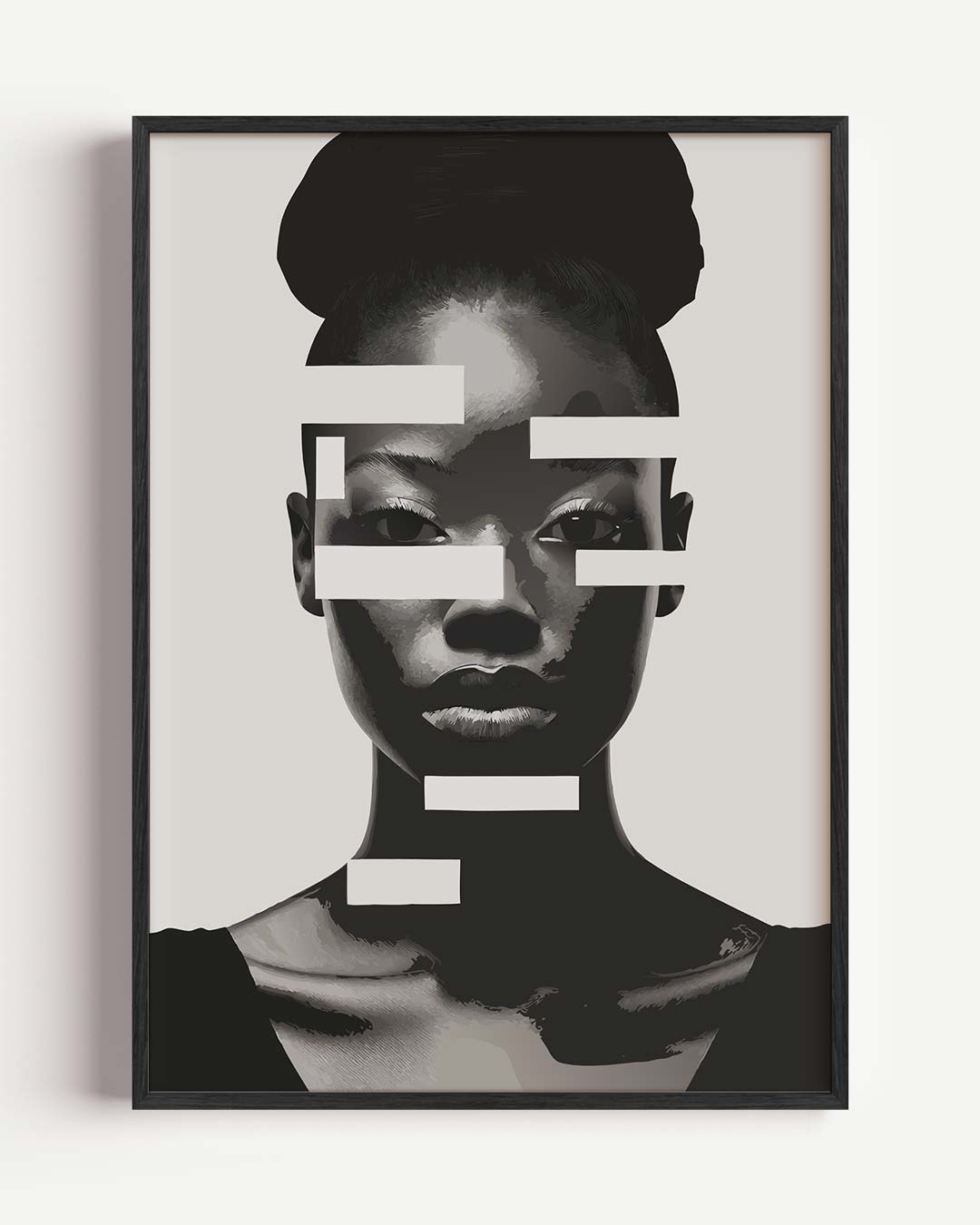 Moderne Expressie Poster-WallArtistic