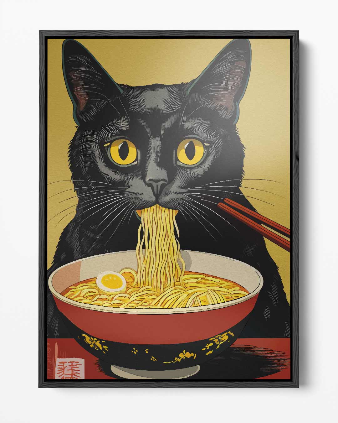 Kattige Ramen Avonturen Kunstwerk