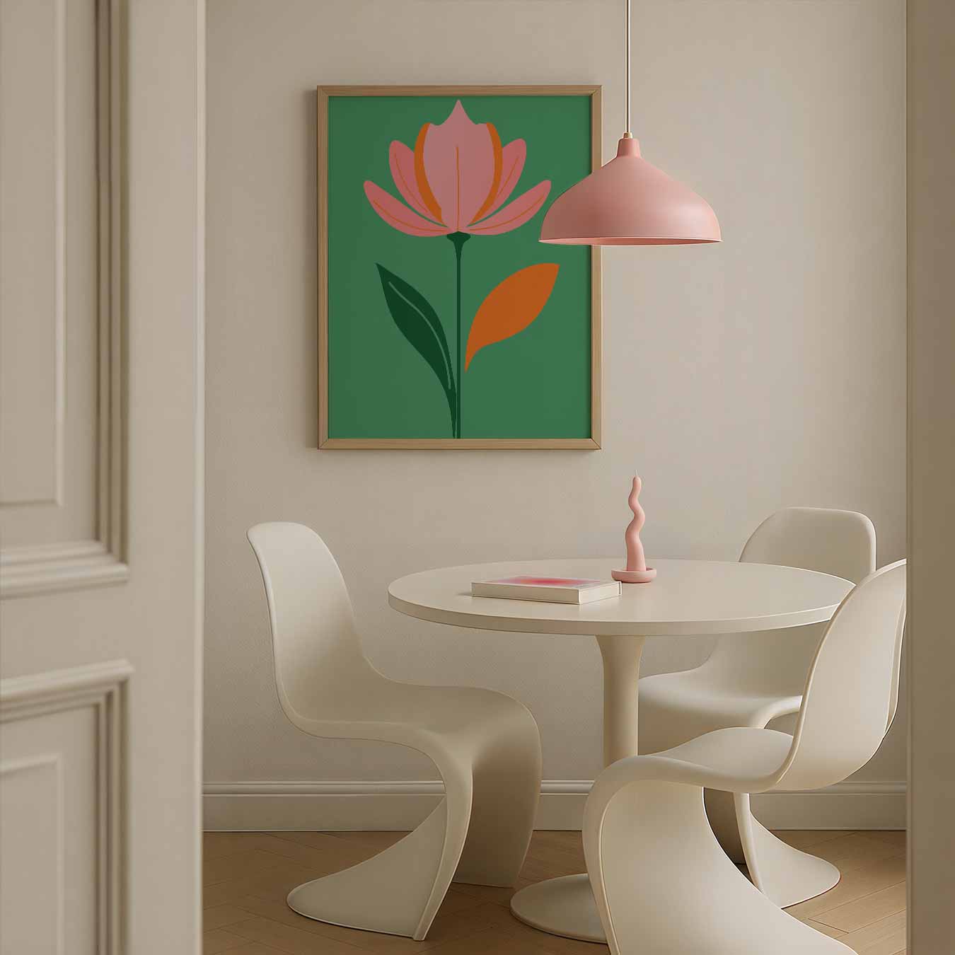 Fleurige Bloemenposter-WallArtistic